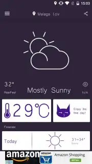 Sasha Weather FREE скриншот 6