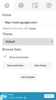 RetroBrowser скриншот 2