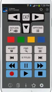 Philips ТВ пульт скриншот 3