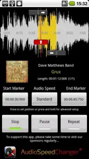 Audio Speed Changer скриншот 5