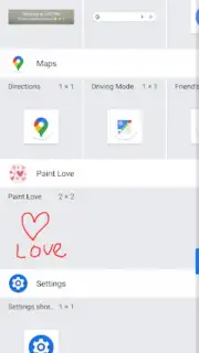 Paint Love - widget for couple скриншот 2
