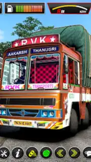 Indian Truck Cargo Lorry Games скриншот 2