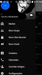 Telegram Black скриншот 6
