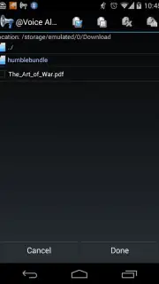 Voice Aloud Reader скриншот 3