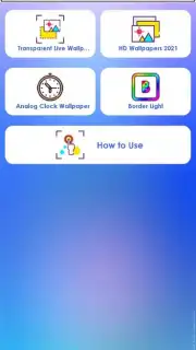 Transparent Screen & Live Wallpaper скриншот 2