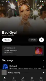 YouTube Music скриншот 1