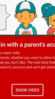YouTube Kids скриншот 1