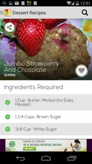 Dessert Recipes Free скриншот 3