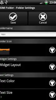 SiMi Folder Widget скриншот 3
