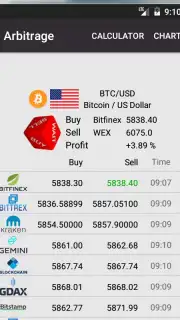Crypto Arbitrage скриншот 4