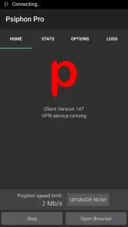 Psiphon Pro скриншот 10