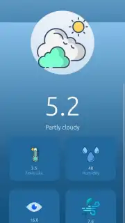 WeatherApp скриншот 1