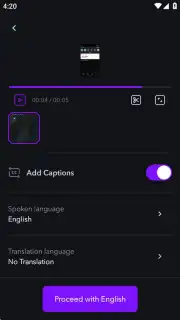 Captions Lite скриншот 7