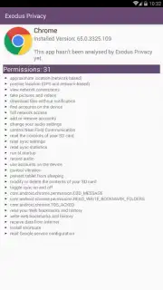 Exodus Privacy скриншот 7