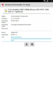 Advanced Downloader for Mega скриншот 6