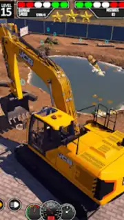 JCB Game Snow Excavator Games скриншот 4