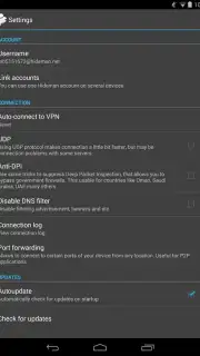 Hideman VPN скриншот 5