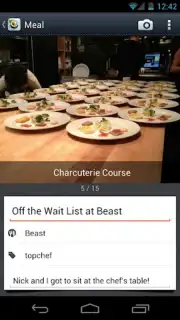 Evernote Food скриншот 2