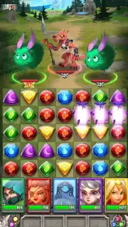 Dragon Strike: Puzzle RPG скриншот 4