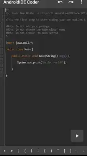 AndroidIDE Coder скриншот 2