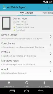 AirWatch Agent скриншот 16