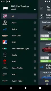 Car Tracker for ForzaHorizon 5 скриншот 13