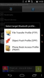 Bluetooth File Transfer скриншот 2