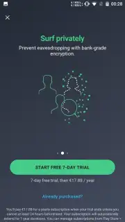 AVG Secure VPN скриншот 4
