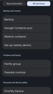 Google Play services скриншот 24