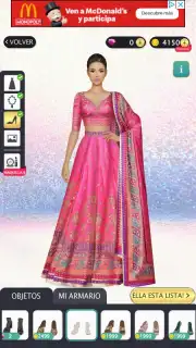 Indian Fashion Dressup Stylist скриншот 14