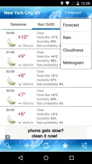 ForecaWeather скриншот 3