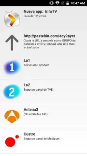 TV directo скриншот 8