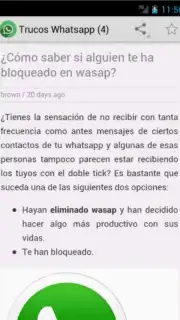 Trucos para Wasap скриншот 2