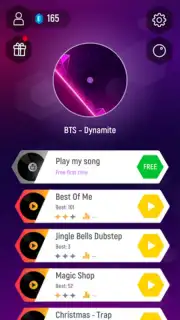 KPOP Music Hop: BTS Dancing Tiles Hop скриншот 7