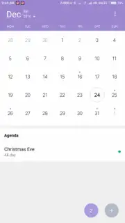 Mi Calendar скриншот 1