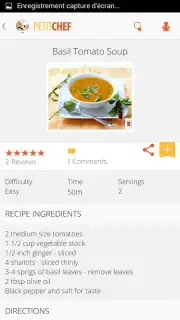 PetitChef, cooking and recipes скриншот 5