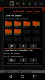 Leaf Pro Java Obfuscator скриншот 4