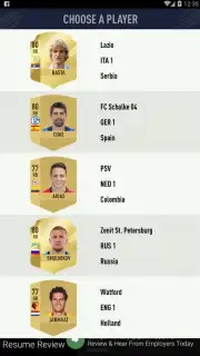 FUT 18 DRAFT скриншот 7