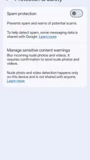 Google Messages скриншот 18