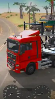 Truck Car Transport Trailer Games скриншот 4