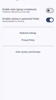 Glyphsy – Stylish Keyboard скриншот 7