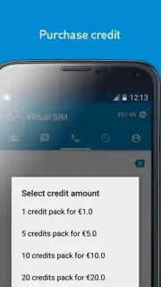 VirtualSIM скриншот 2