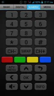 Videocon IR Remote скриншот 3