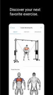 LYFTA: Gym Workout Tracker Log скриншот 2