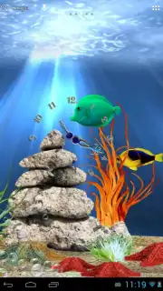 Tropical aquarium скриншот 3