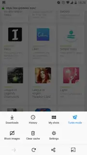 Firefox Lite скриншот 7