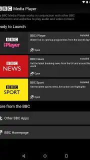 BBC Media Player скриншот 5