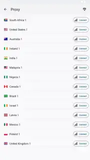 SecureX - Safe Proxy Browser скриншот 11