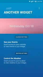 Another Widget скриншот 2