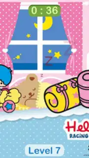 Hello Kitty games - car game скриншот 5